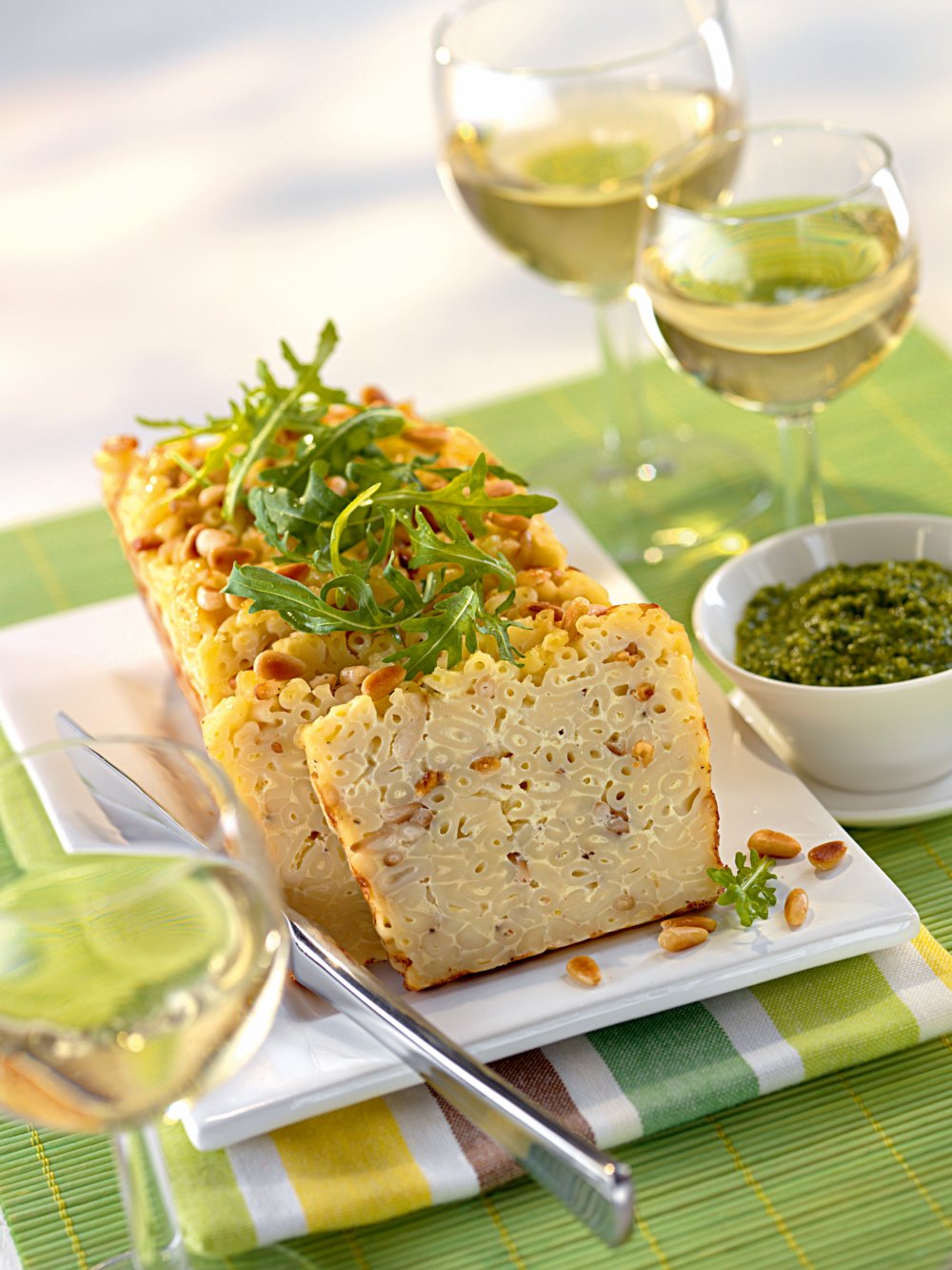 Terrine de coquillettes au parmesan